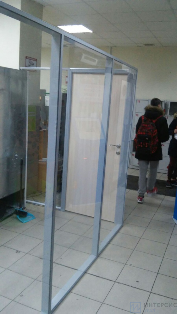 Перегородка в цветочный магазин