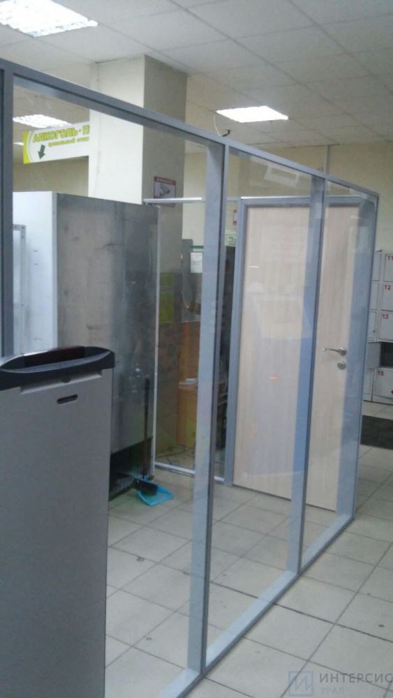 Перегородка в цветочный магазин